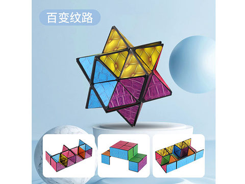 Genuine 3C texture ever-changing cube