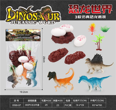 Simulated dinosaur toys