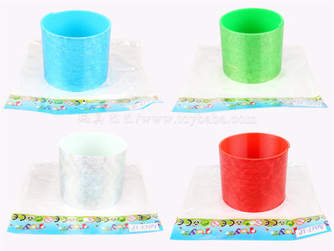 No. 2 4-color bronzing rainbow ring educational toy novel toy