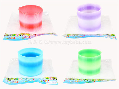 No. 2 4-color gradient rainbow circle educational toy novel toy