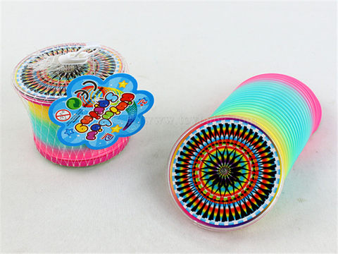 Rotating lid rainbow ring educational toys novel toys