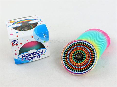 Rotating lid rainbow ring educational toys novel toys