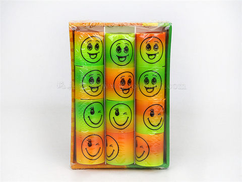 2 Smiley face Rainbow Circle Educational Toys