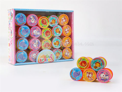 20 double-capped rainbow circles educational toys novelty toys