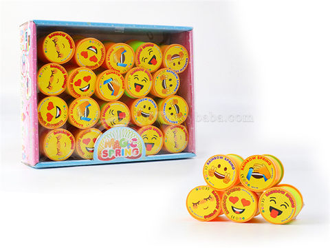 Double-capped emoticons, rainbow circles, educational toys, novelty toys