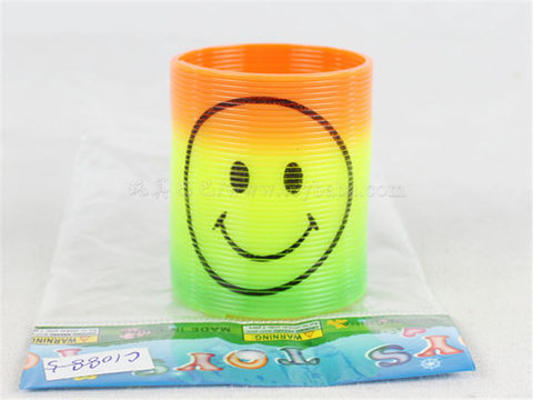 Smiling face, round rainbow circle, educational toys, novelty toys