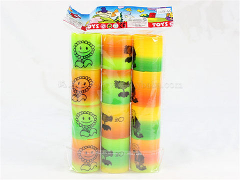 12 plants vs. zombies, rainbow circles, educational toys, novelty toys.