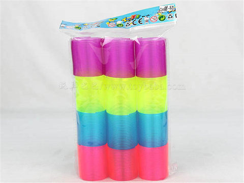 4-color transparent rainbow circle educational toys novelty toys