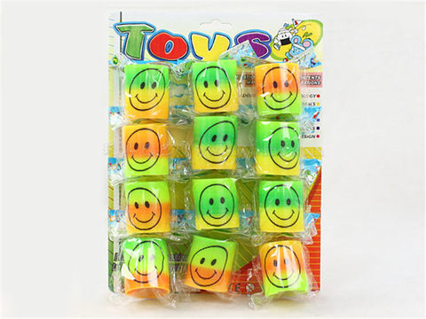 12 in the smiling face Banzhuang rainbow circle educational toys novelty toys