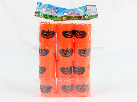 12 printed pumpkins, rainbow circles, educational toys, novelty toys