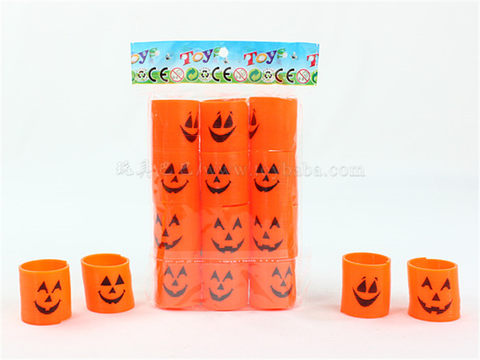 12 pumpkin faces, rainbow circles, educational toys, novelty toys.