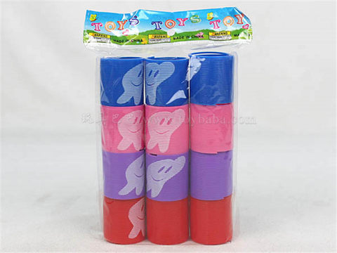 12 4-colored teeth, rainbow circles, educational toys, novelty toys