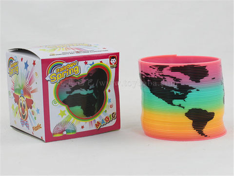No. 2 printed map rainbow circle educational toys novelty toys