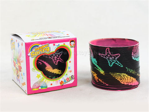 No. 2 printed shell rainbow circle educational toy novelty toy