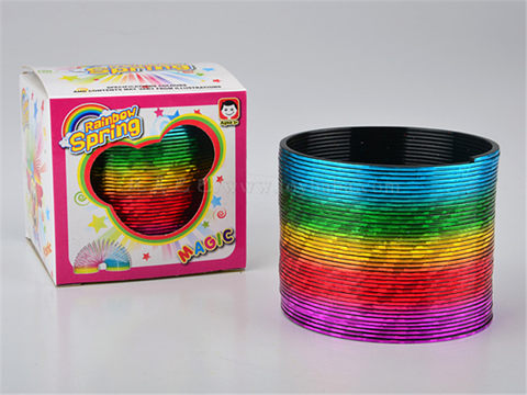 No. 2 flash laser rainbow circle educational toy novelty toy