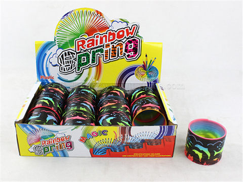 12 new dolphins, rainbow circles, educational toys, novel toys
