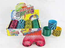 12只4款动物纹彩虹圈 益智玩具 新奇玩具