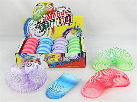 12 4-color gradual rainbow circle educational toys