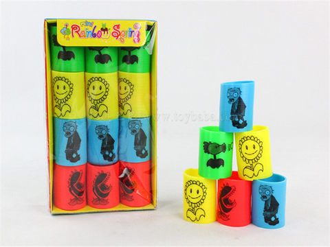 12 plants vs. zombies, rainbow circles, educational toys, novelty toys.