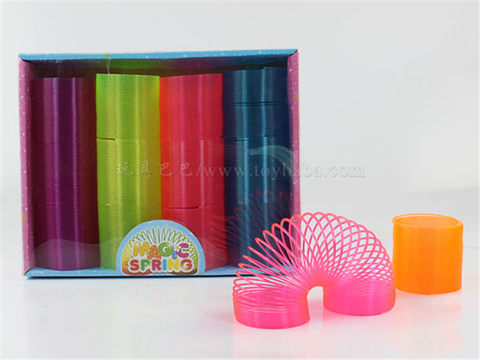 12 4-color transparent rainbow circle educational toys