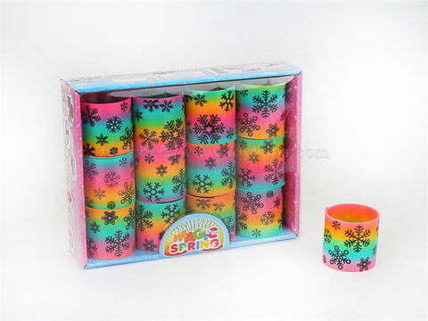 12 snowflake rainbow circles educational toys novelty toys