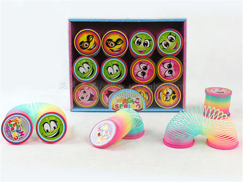 12 colorful rainbow circles in 4 colors, educational toys, novelty toys