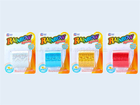 No. 3 gilding suction board rainbow ring educational toy novelty toy