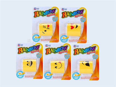 QQ facial expression suction board rainbow circle educational toy novelty toy