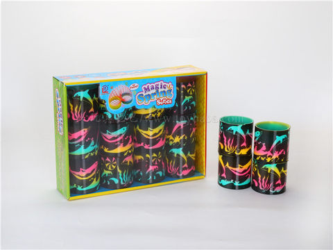 12 printed dolphins, rainbow circles, educational toys, novelty toys