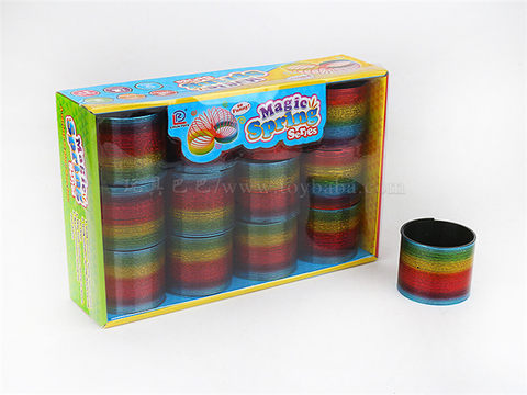 No. 2 flash laser rainbow circle educational toy novelty toy
