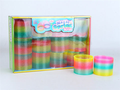 12 gold powder rainbow circle educational toys novelty toys