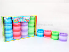 12只4色渐变彩虹圈 益智玩具 新奇玩具