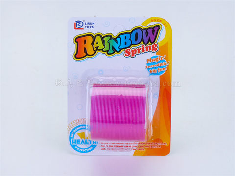 4-color transparent suction plate rainbow circle educational toys novelty toys