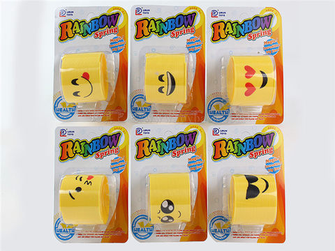 QQ facial expression suction board rainbow circle educational toy novelty toy