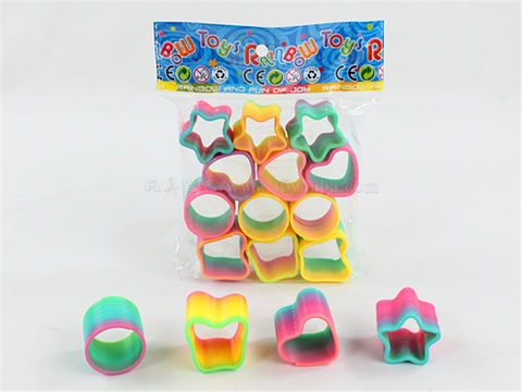 12 opposite sex Rainbow Circle Educational Toys