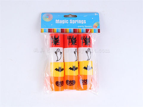 12 Halloween rainbow circle educational toys and novelty toys
