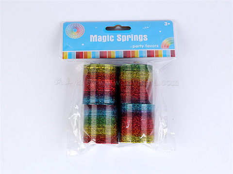 4 colorful gilded rainbow circle educational toys and novel toys