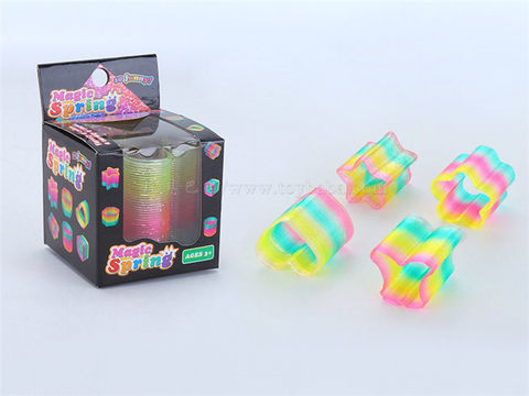 6 special-shaped rainbow circle educational toys and novel toys
