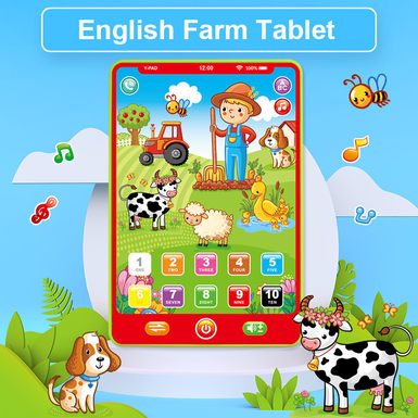 Farm tablet learning machine (7-inch) children's educational toy
