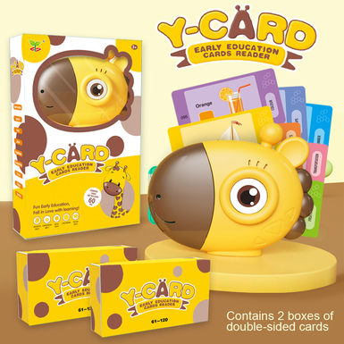English giraffe card reader for children's educational toys