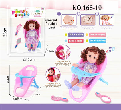 14 vocal dolls + dining chairs + combs / mirror dolls