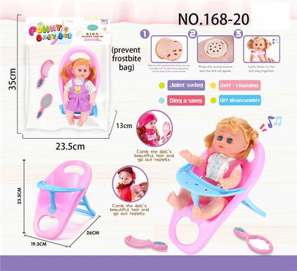 14 vocal dolls + dining chairs + combs / mirror dolls