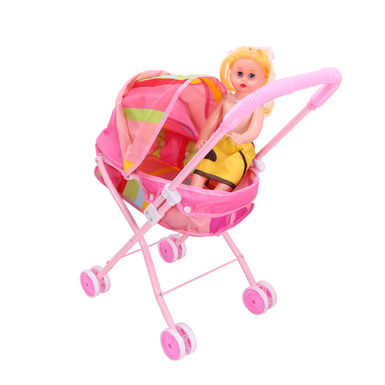 16 Doll + Baby Shade Cart (Iron)