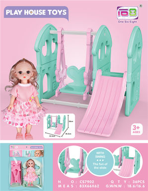 Swing + 10-inch IC doll toy