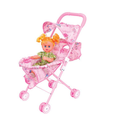 14 Doll + Baby Shade Cart (Iron)