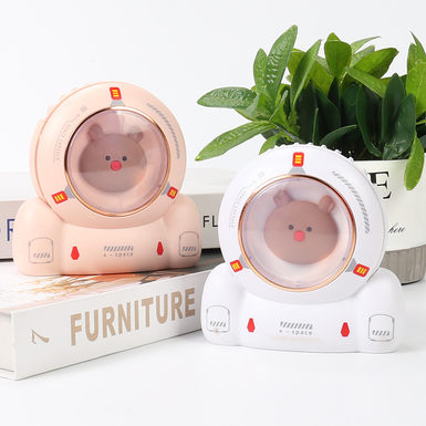 Deer square neck charging fan electric fan toy
