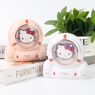 KT square hanging neck charging fan electric fan toy