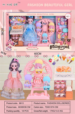 30 cm doll Ferris wheel set