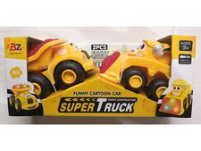 滑行卡通工程车/2只 滑行玩具装