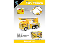 声光惯性车1:16  惯性玩具  （工程类）